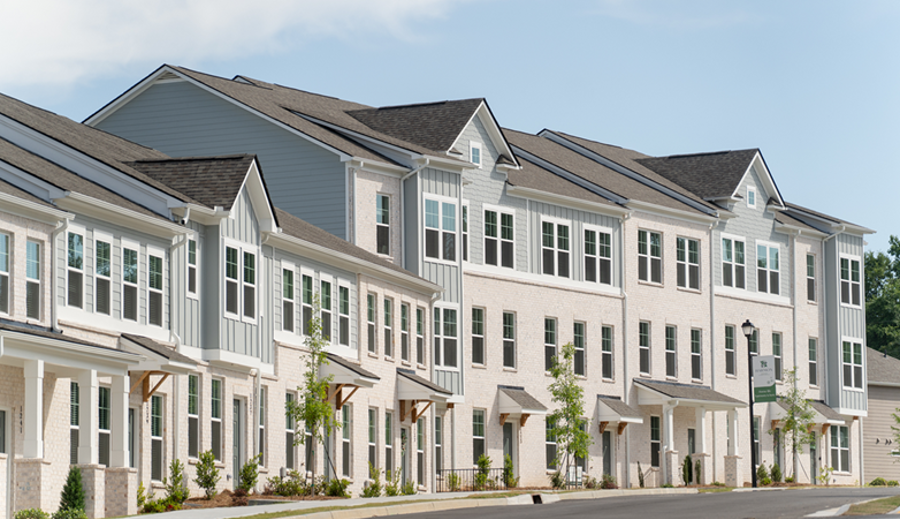 town home exterior